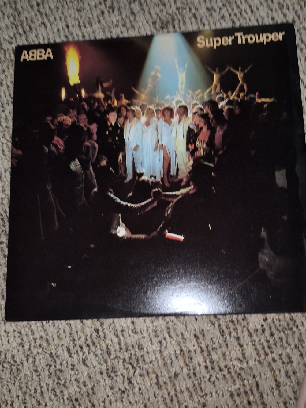 Abba supertrooper Vinyl record